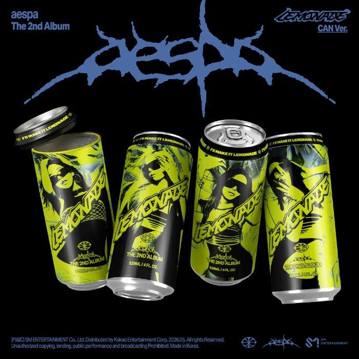 aespa The 2nd Album [LEMONADE] (CAN Ver.)(SMART ALBUM)