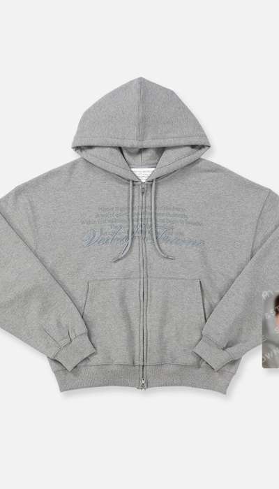JUNGWOO 2026 JUNGWOO THE 1ST PHOTOBOOK [Veil of Frame] ZIP-UP HOODIE SET