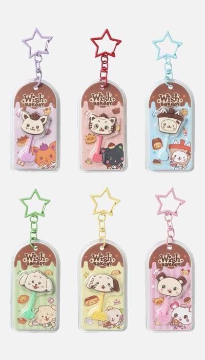 2026 NCT WISH [WISH BAKERY] POP-UP Chocolate Keyring