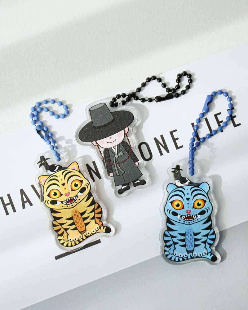 Traditional Keyring & Bag Charm C (Select Option)