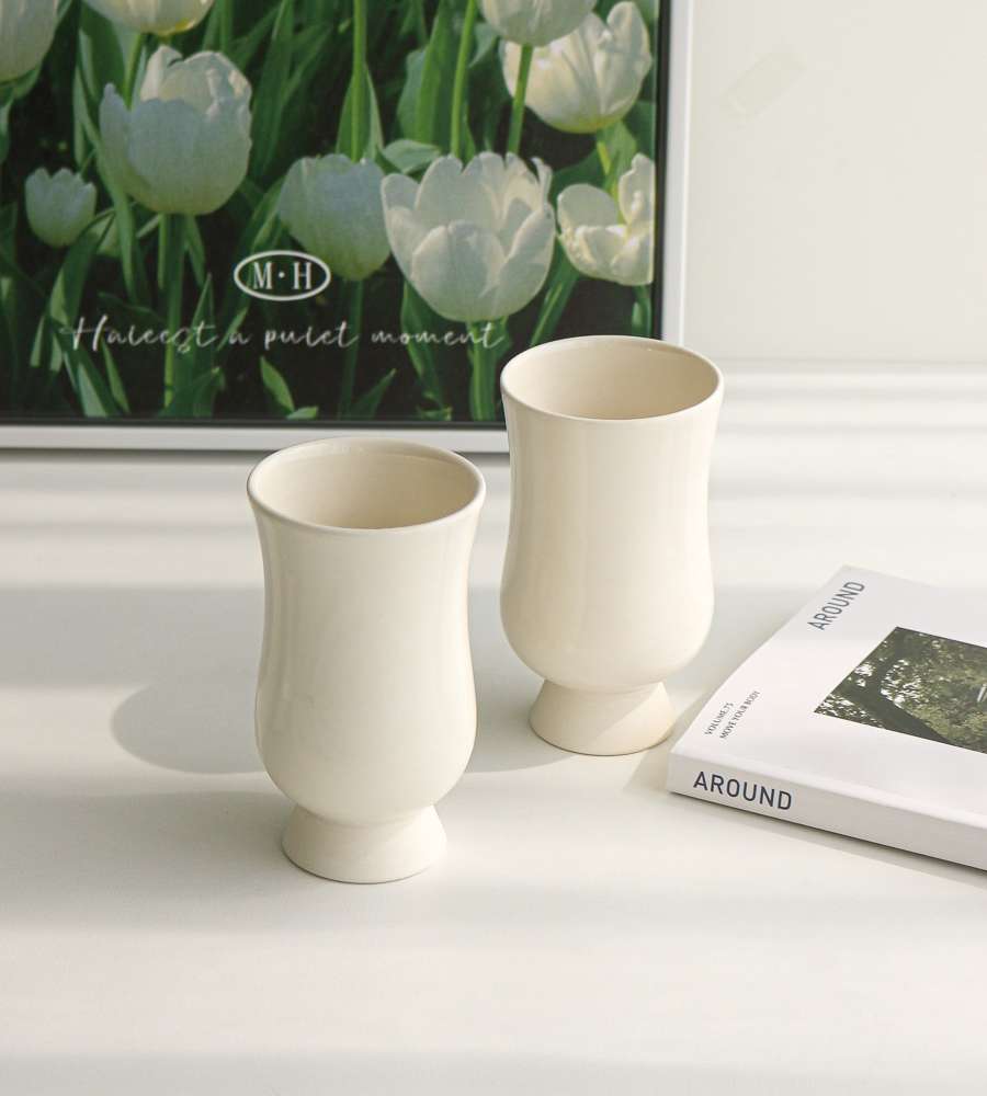Dosung Porcelain Wine Glass Set for 2