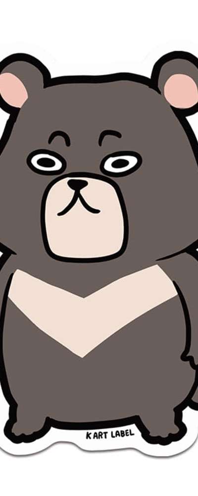 [K ART LABEL] K0079 熊