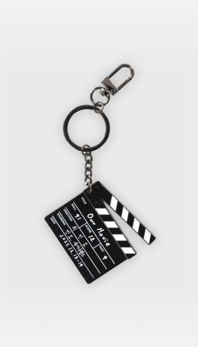 2025 BEST CHOI's MINHO 'Our Movie' Slate Key Ring