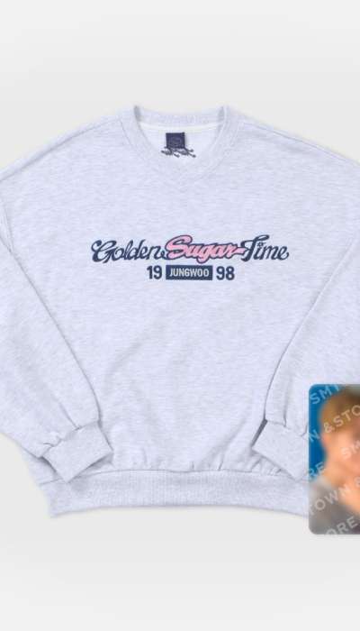 2025 JUNGWOO FANMEETING 'Golden Sugar Time' SWEATSHIRT SET