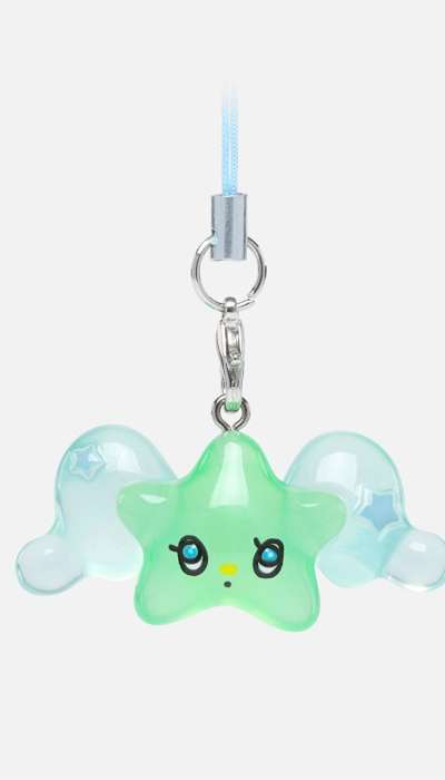2025 NCT WISH 1st CONCERT TOUR 'INTO THE WISH Our WISH' Glow-In-The-Dark Mini WICHU Key Ring