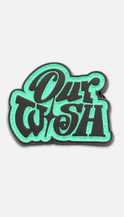 2025 NCT WISH 1st CONCERT TOUR 'INTO THE WISH Our WISH' LOGO BADGE