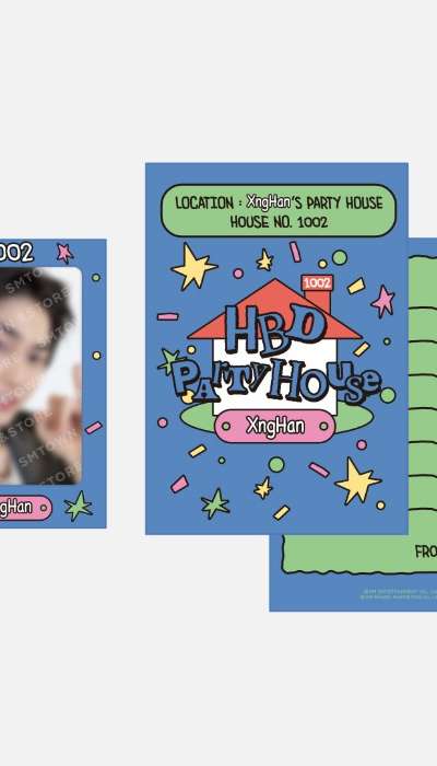 XngHan Artist Birthday Party Card