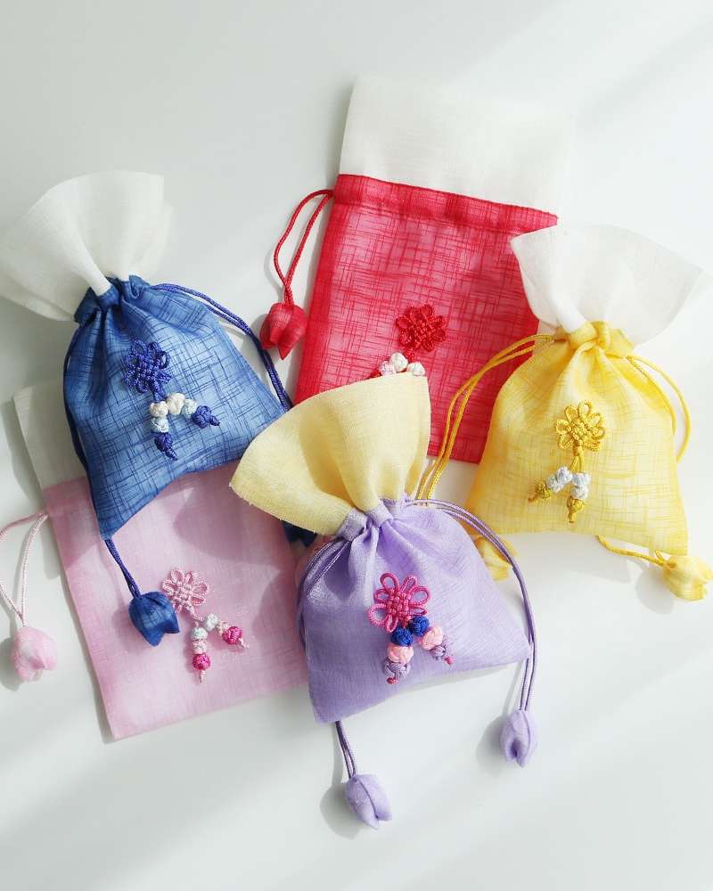 Minimosi Tulip Knot Lucky Pouch