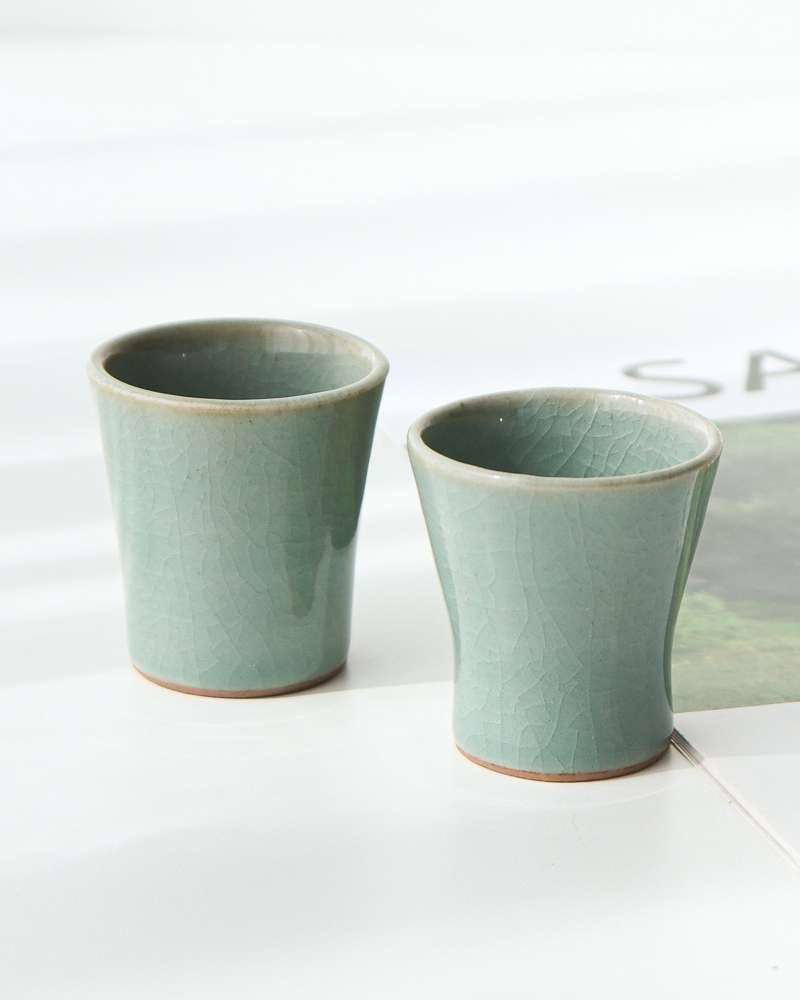 Dosong Celadon Soju Cup Set for Two