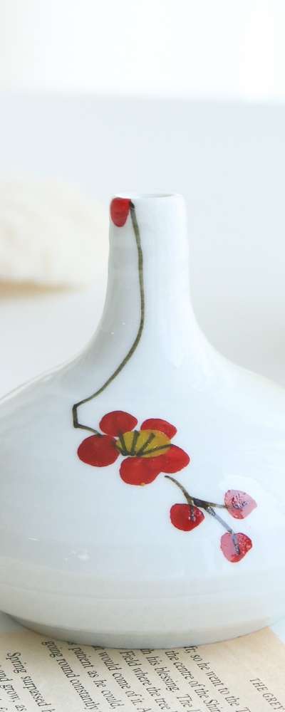 一輪の花瓶「花開く」