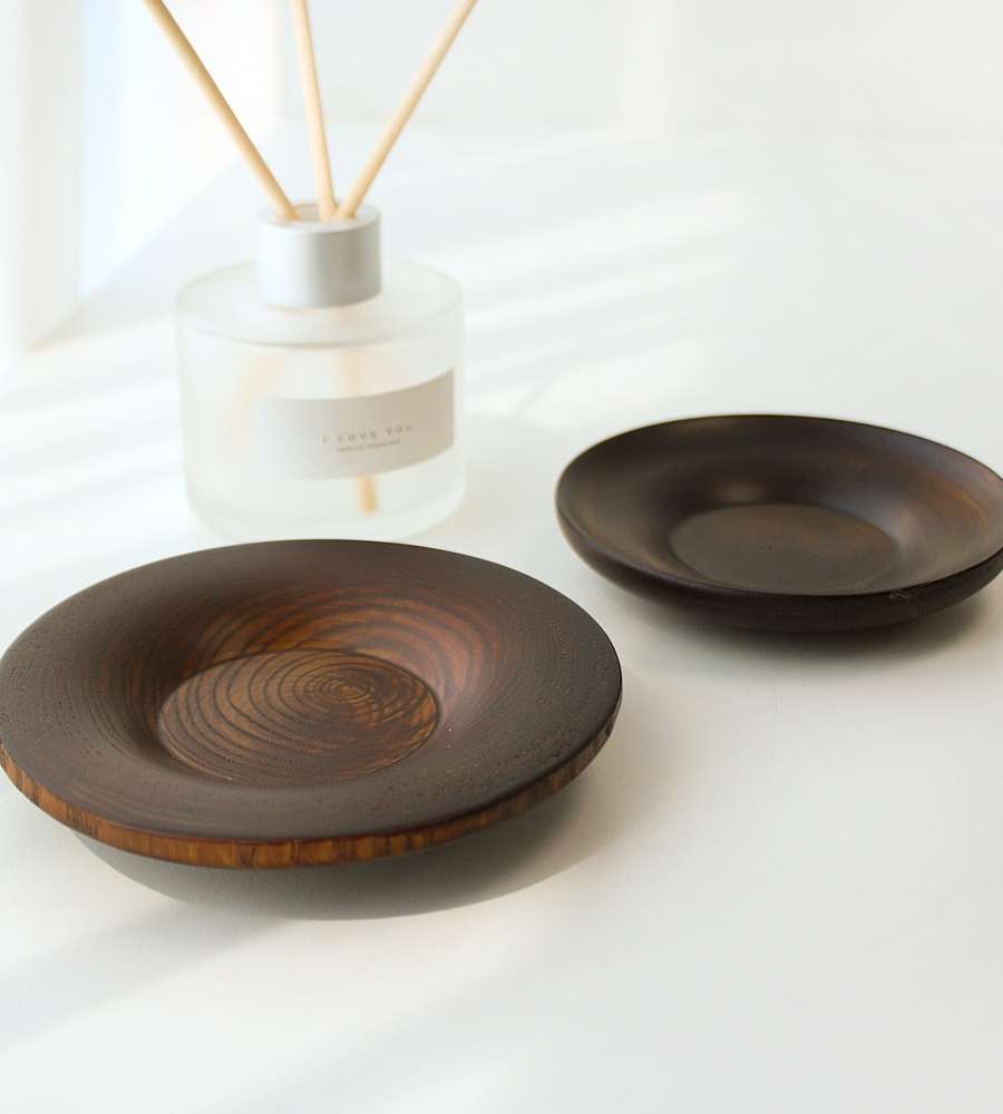 Domestic Natural Wood Round Tea Table