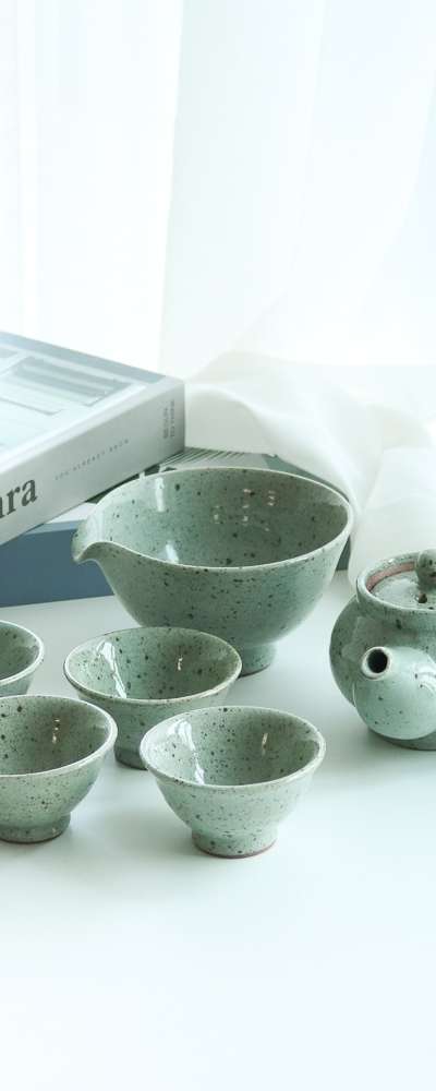 シン ジャト 5人茶道具セット
