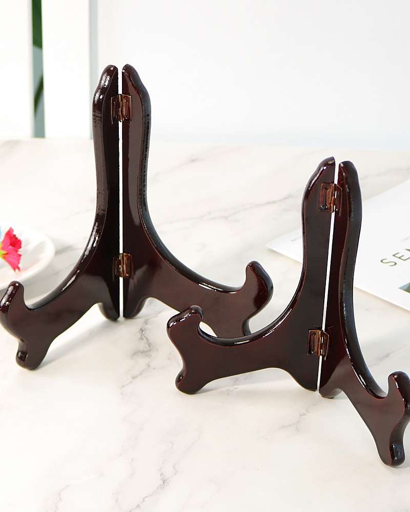 Antique Plate and Frame Display Stand