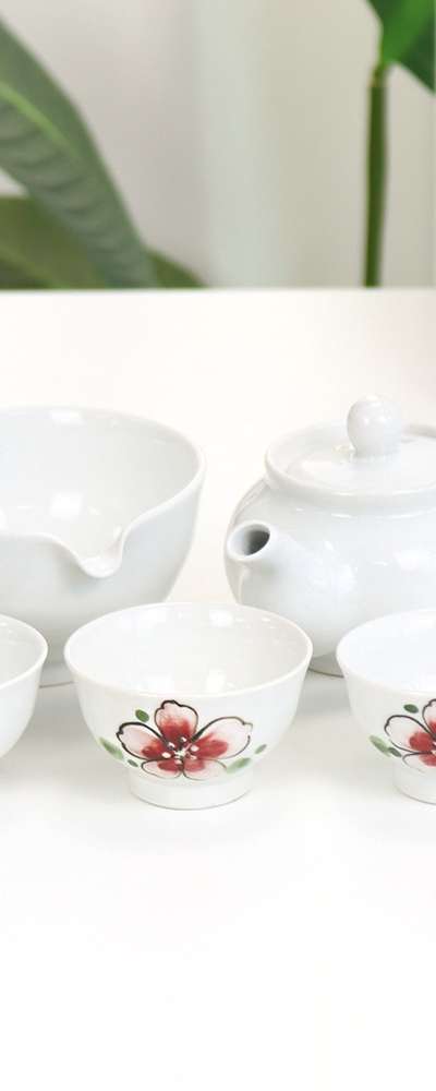 紅木蓮3人用茶器セット伝統茶具茶道セット