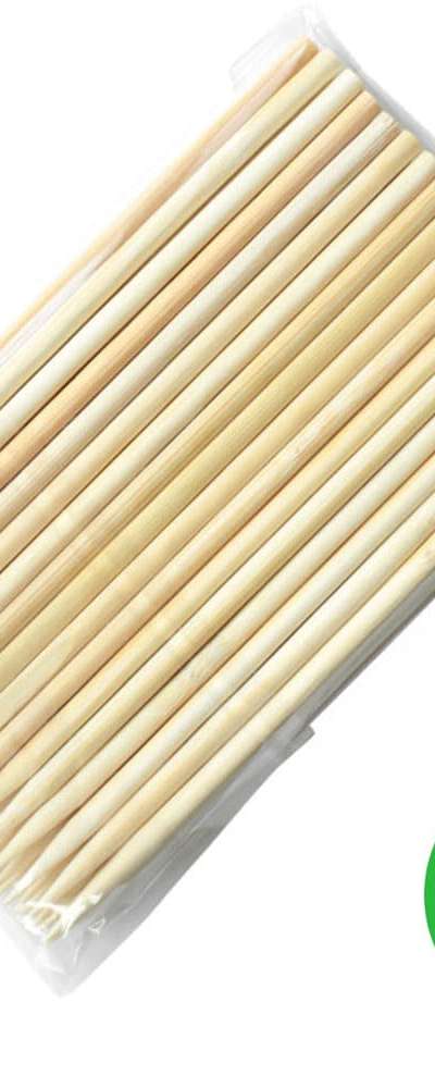 5mm x 25cm 竹製オデン串 100P(多用途 使い捨て 魚すり身串 綿菓子 ホットバー 木串 餅串)