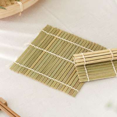 11cm 竹製ミニもみ麦盤 1個入り（コースター 天ぷら敷き 盛り板 寿司盤 麺鉢敷き 和食 小物 ティーコースター）