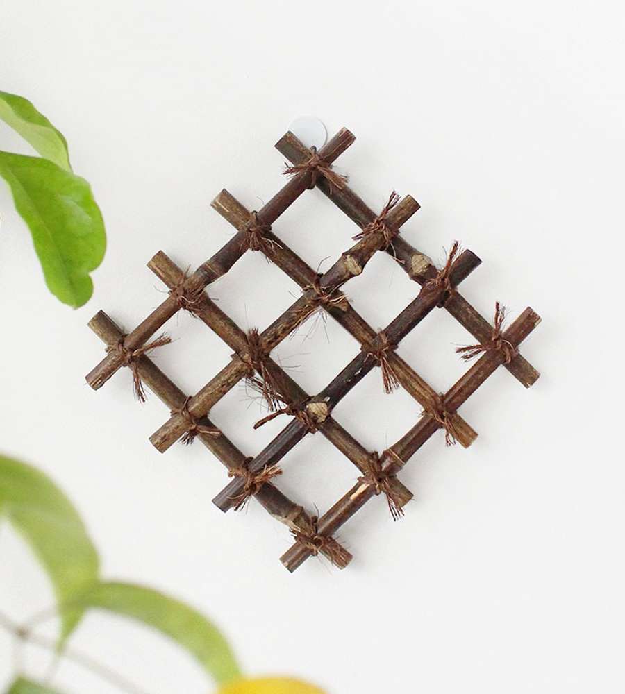 Bamboo Lattice Stand | Japanese Cuisine Decoration Accessory Japanese Restaurant Fence Wall Decor Izakaya Interior