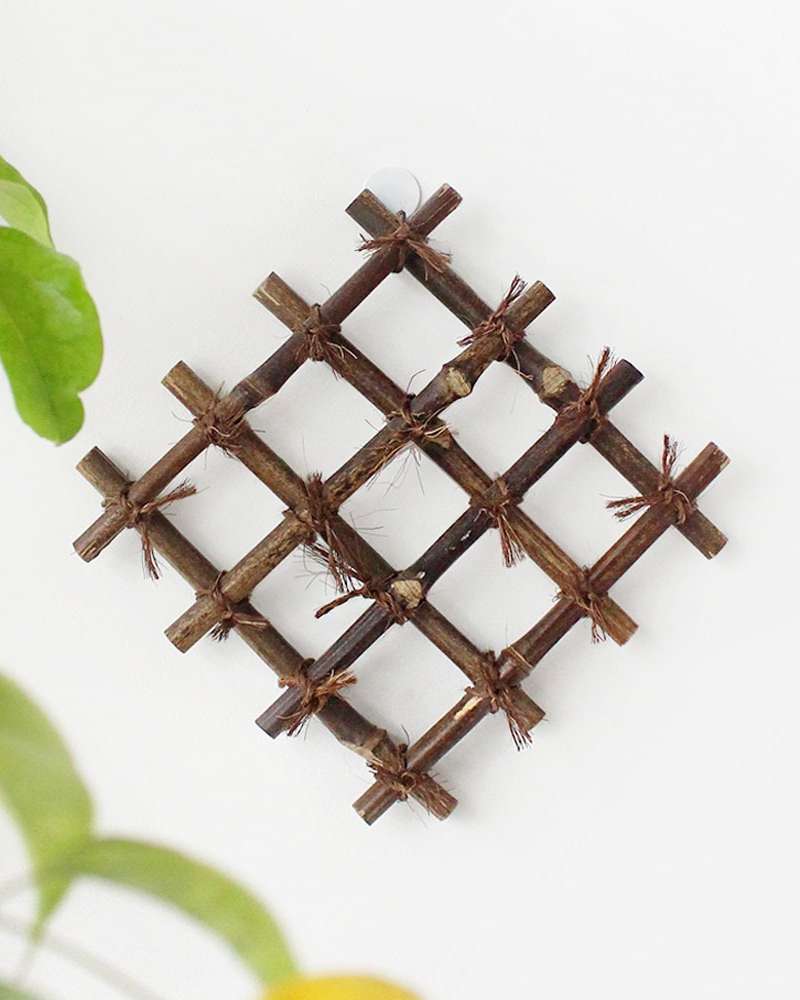 Bamboo Lattice Stand | Japanese Cuisine Decoration Accessory Japanese Restaurant Fence Wall Decor Izakaya Interior