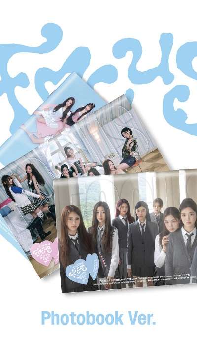 Hearts2Hearts The 1st Mini Album [FOCUS] (Photobook Ver.) SET