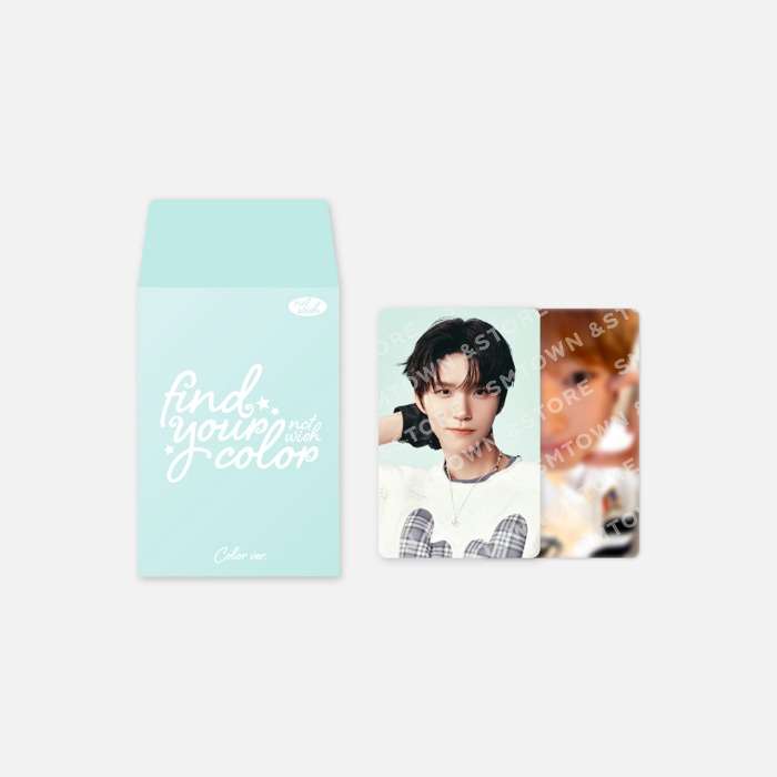 2025 NCT WISH POP UP [FIND YOUR COLOR] RANDOM TRADING CARD SET COLOR ver.