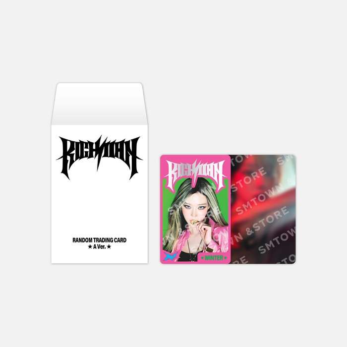 [POP-UP] aespa aespa WEEK - #Rich_Man - RANDOM TRADING CARD SET_A ver.