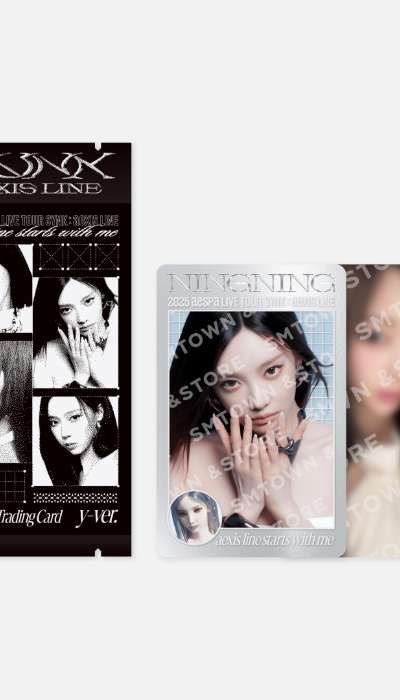 aespa 'SYNK : aeXIS LINE' RANDOM TRADING CARD SET_Y ver.
