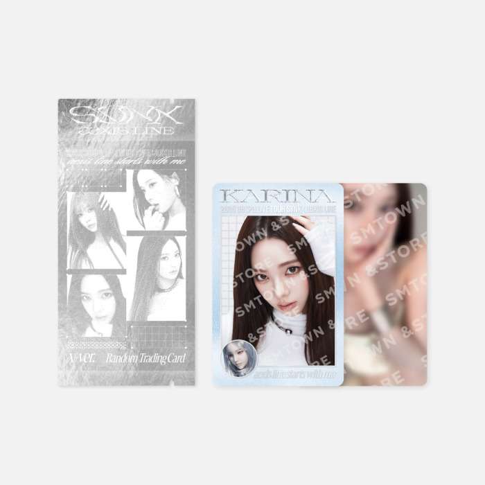 aespa 'SYNK : aeXIS LINE' RANDOM TRADING CARD SET_X ver.