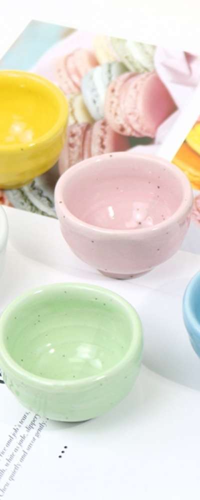 春の香り五色茶杯セット