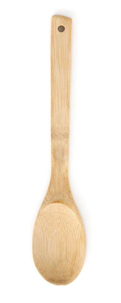 竹製楕円形炒め菜箸 30cm ウッド炒めスプーン調理スプーン業務用長柄菜箸