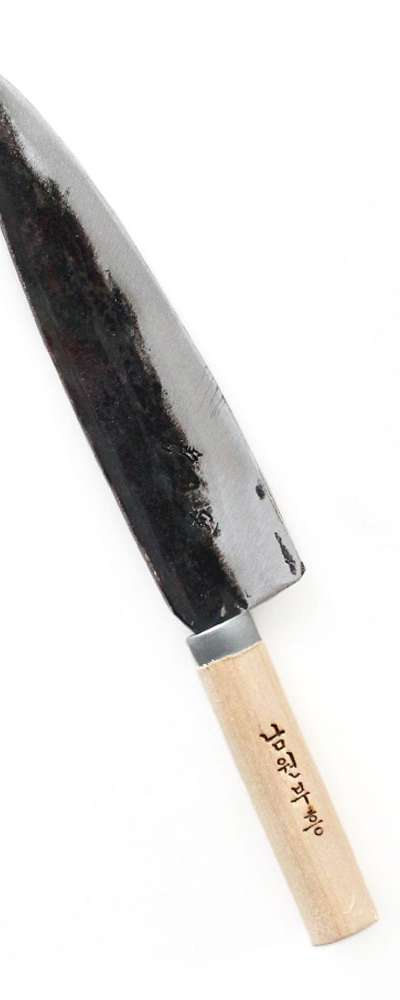 L サイズ 南原復興 鋳鉄刀 | 伝統 鍛冶職人 レストラン キッチンナイフ 包丁 手作り刀 菜切り包丁 食卓包丁 料理包丁