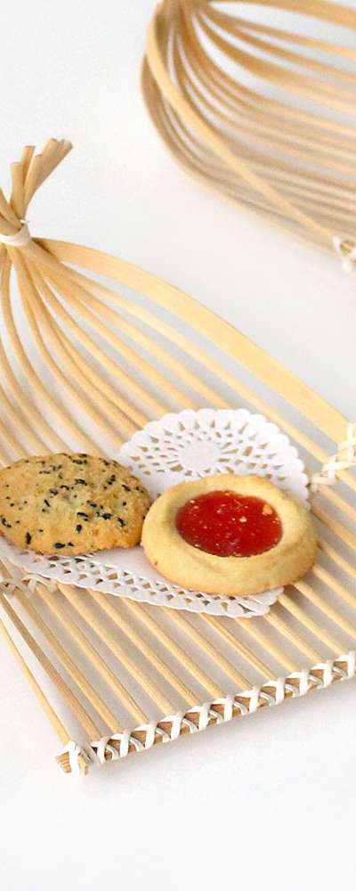 竹ひご唐揚げバスケット｜ホームカフェ 和食 器 天ぷら皿