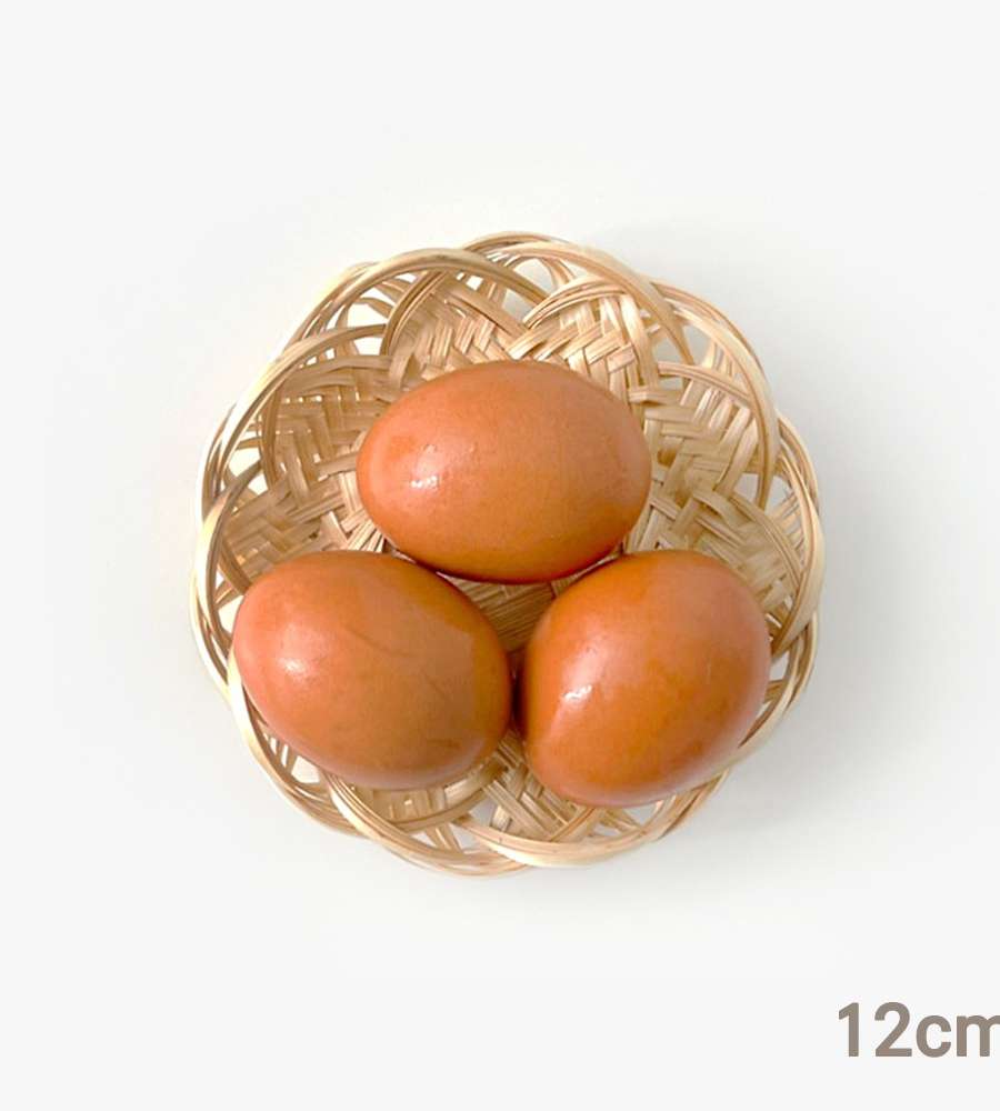 12cm Bamboo Flower Strainer (Tempura Plate Mini Bowl Izakaya Flower Strainer Japanese Cuisine Decorative Piece)
