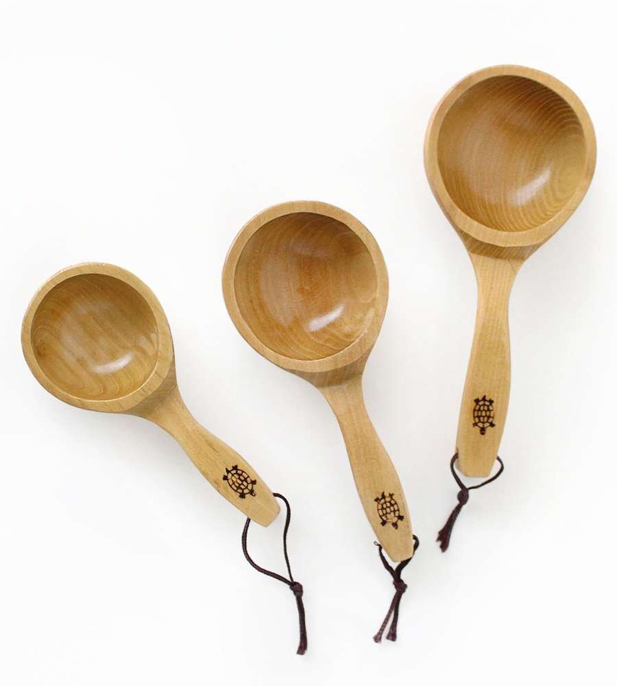 Korean Traditional Wooden Gourd Ladle (Pyojubak) - Rice Wine Bowl, Makgeolli Serving Gourd, Wooden Scoop, Cultural Experience, Foreign Souvenir, Korea Keepsake