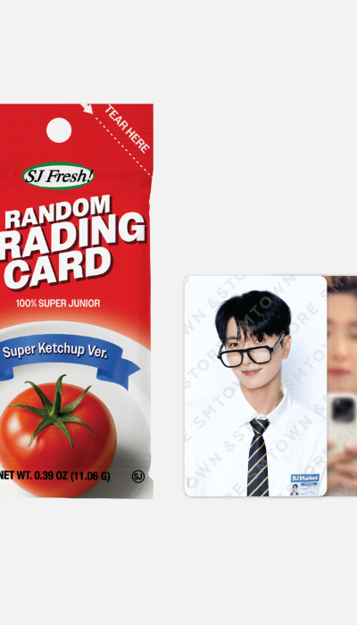 [POP-UP] SUPER JUNIOR Grand Opening! SJ Market - RANDOM TRADING CARD SET (SUPER KETCHUP ver.)