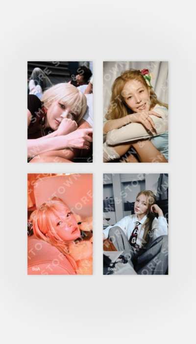 BoA Crazier - 4X6 PHOTO SET