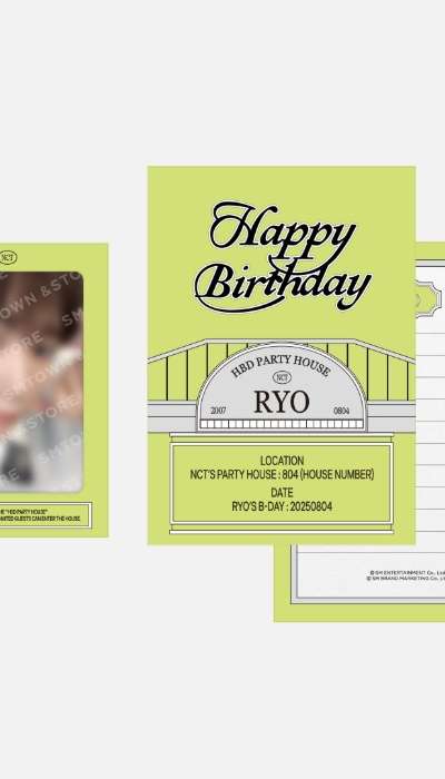 RYO BIRTHDAY PARTY CARD
