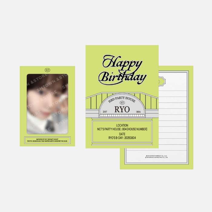RYO BIRTHDAY PARTY CARD