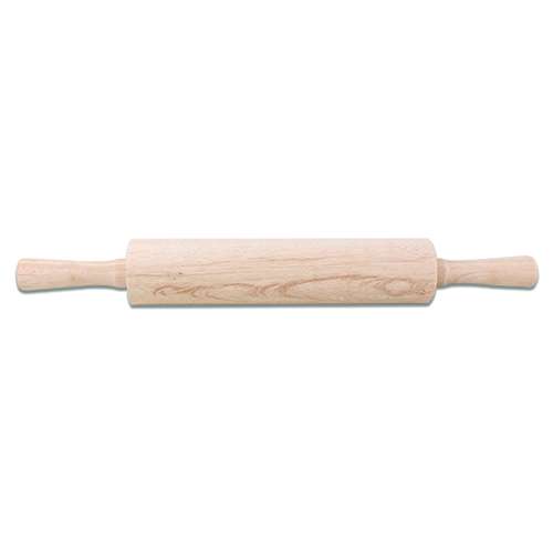 Two-Handed Roller Dough Rolling Pin | Wood Noodle Dough Dumpling Wrapper Commercial Use