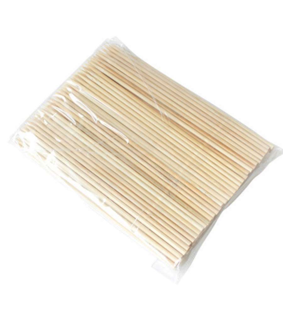 15cm Bamboo Skewers 2.5mm 200-Piece Wooden Skewers Eyebrow Curler Design Tanghulu Making Sticks