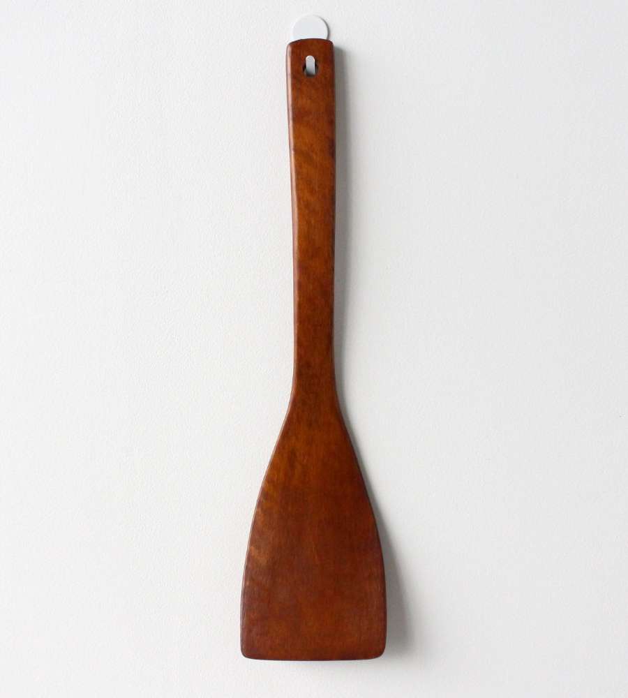 35cm Rose Wood Straight Wooden Spatula