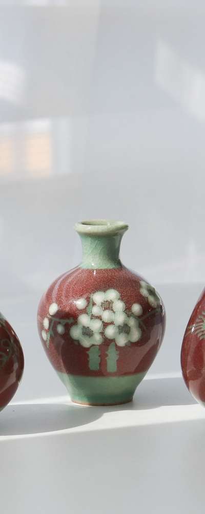 青磁ミニ工芸品