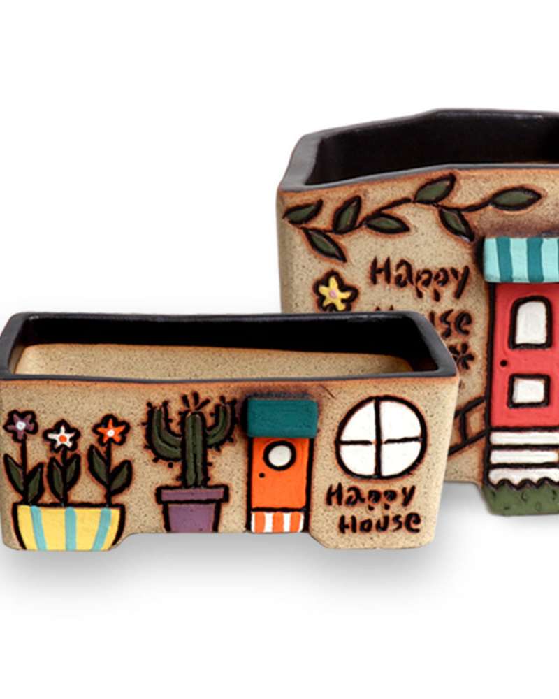 Mini House Succulent Planter (Small/Medium)