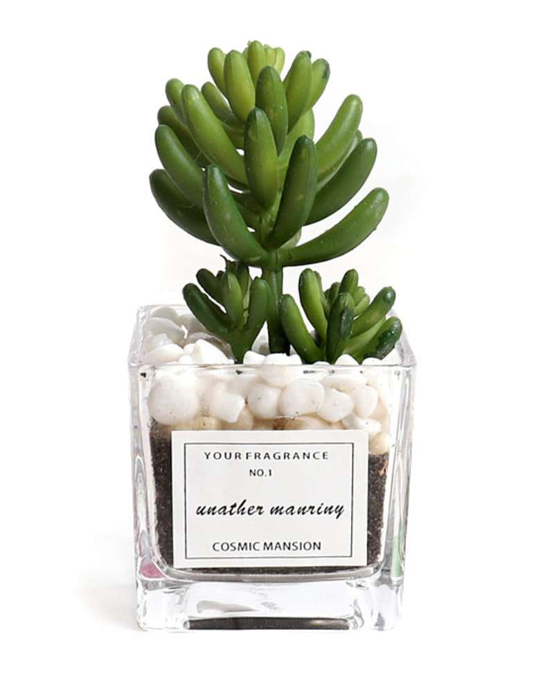 Hobbit Fake Succulent Planter