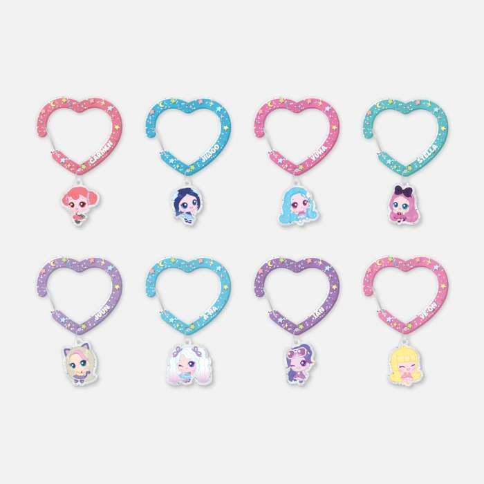 Hearts2Hearts Teenieping X Hearts2Hearts - Random Carabiner Key Ring