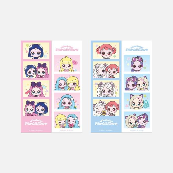 Hearts2Hearts X Teenieping - 4Cut Photo Sticker