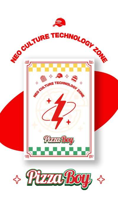 NCT NCT ZONE COUPON CARD PIZZA BOY ver.