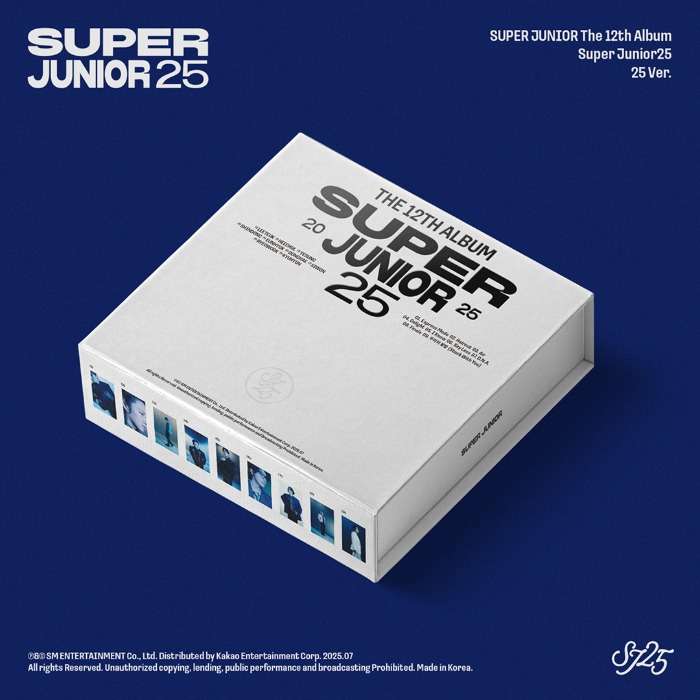 SUPER JUNIOR 12枚目のアルバム [Super Junior25] (25 Ver.)