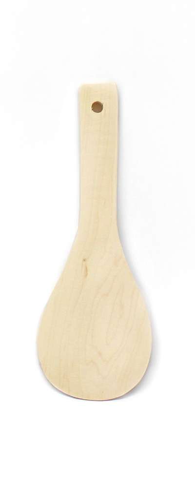 8cm x 22cm 国産木製しゃもじ | 業務用ウッド無垢材
