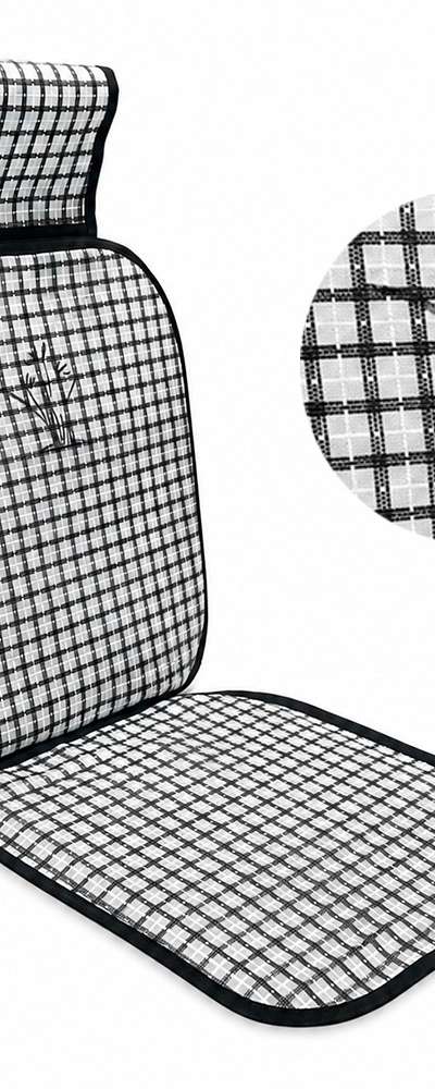 Next-Generation Wellness Acupressure Ventilated Seat Cushion Black (Cool Breathable Summer Cushion for Bus, Office, Car Seat)
