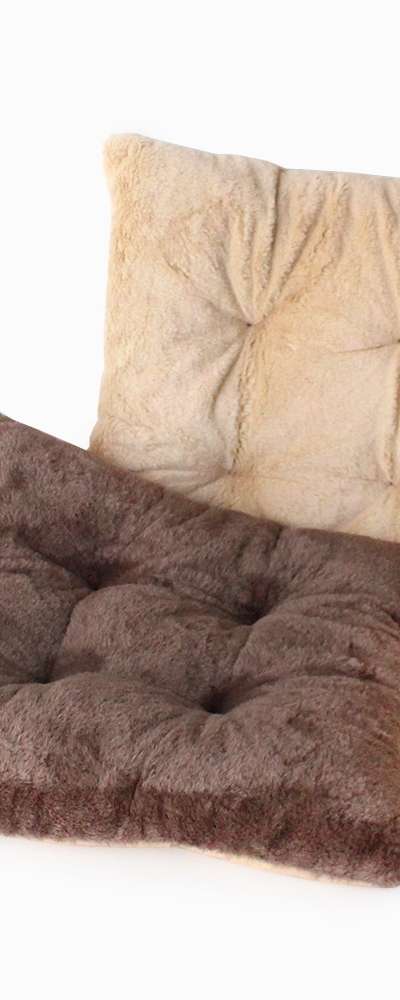 Plush Solid Foam Seat Cushion (Interior Square Cushion for Office, Student, Exam Prep, Car - Soft Winter Cushion)